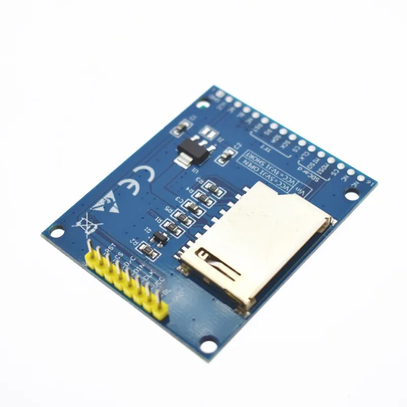 Умная электроника 1,8 дюймов 128*160 серийный SPI TFT ЖК-модуль Дисплей+ PCB адаптер питания IC SD Разъем для Arduino 1,8 ''128x160