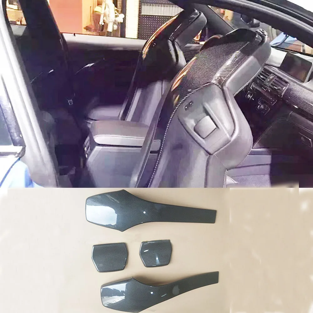 Для BMW M3 F80 M4 карбоновая задняя крышка сиденья M series F83 F82 углеродное волокно