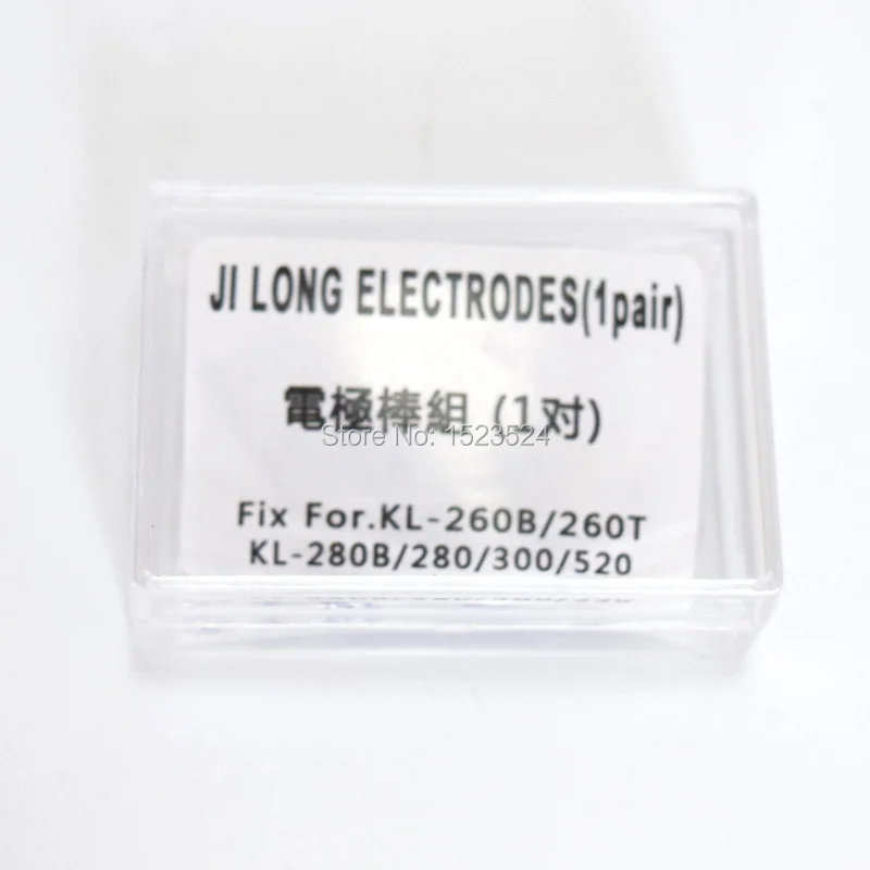 

Free Shipping 1 Pair Electrodes for Jilong Fusion Splicer KL-260B KL-260T KL-280 KL-280G KL-300 KL-520