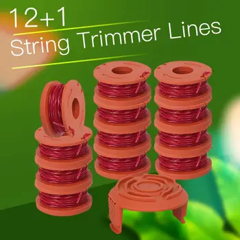

Original Quality 12-pack Replacement 10ft Trimmer/edger Spool Compatible Worx WA0010, (12 Spools Plus Cap) Free Shipping