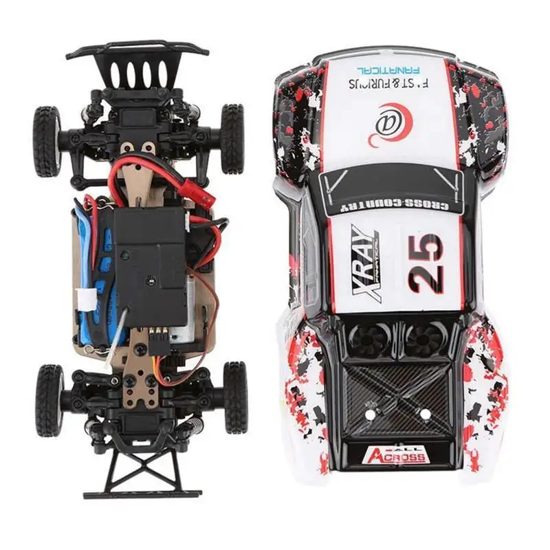 1:28 2.4G Speed Racing RC Car Remote Control RC Car 4CH Off-Road RTR 30km/h High-speed Brushed Motor Racing Vehicle 
