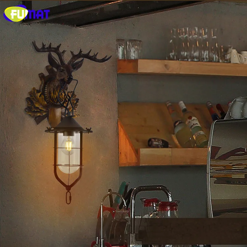 Deer Head Wall Lamp 11