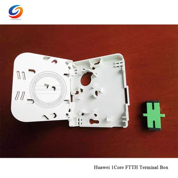 

Good performance 50pcs/lot FTTH 1 core Mini Blockless singlemode, multimode Fiber Optic Desk Terminal Box