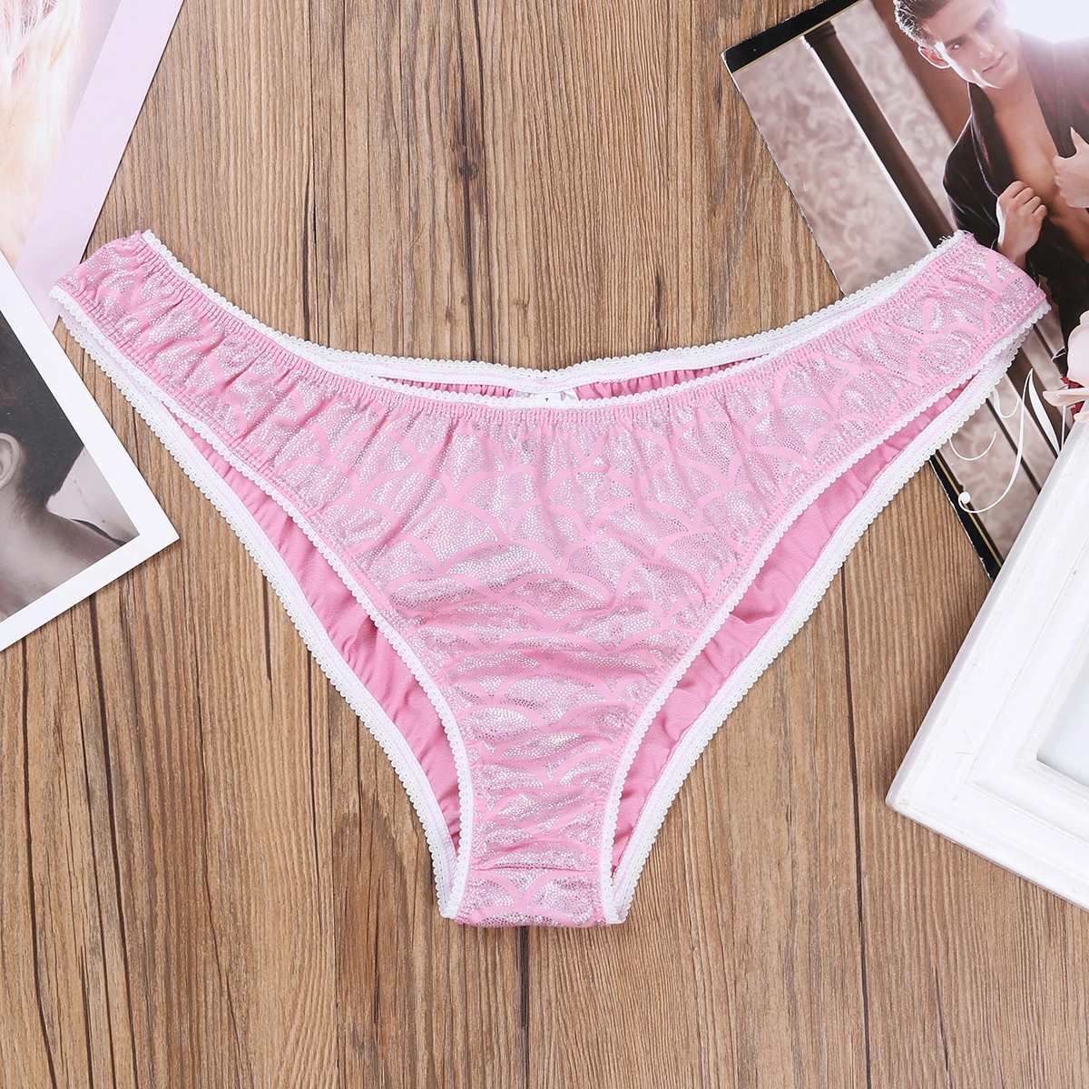 Calzoncillos Elástico Con Tanga Y Espalda En T Para Hombre U Calzoncillos Elástico Con Tanga Y Espalda En T Para Hombre U