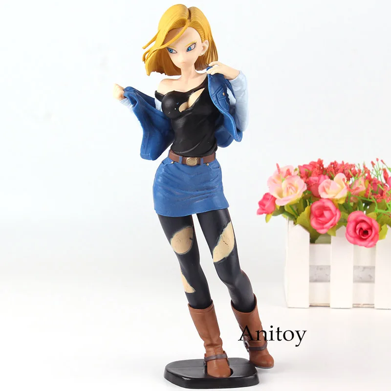 

Banpresto Dragon Ball Z Glitter Glamours Android NO.18 PVC Dragon Ball Android 18 Figure Action Collection Model Toys 2 Styles