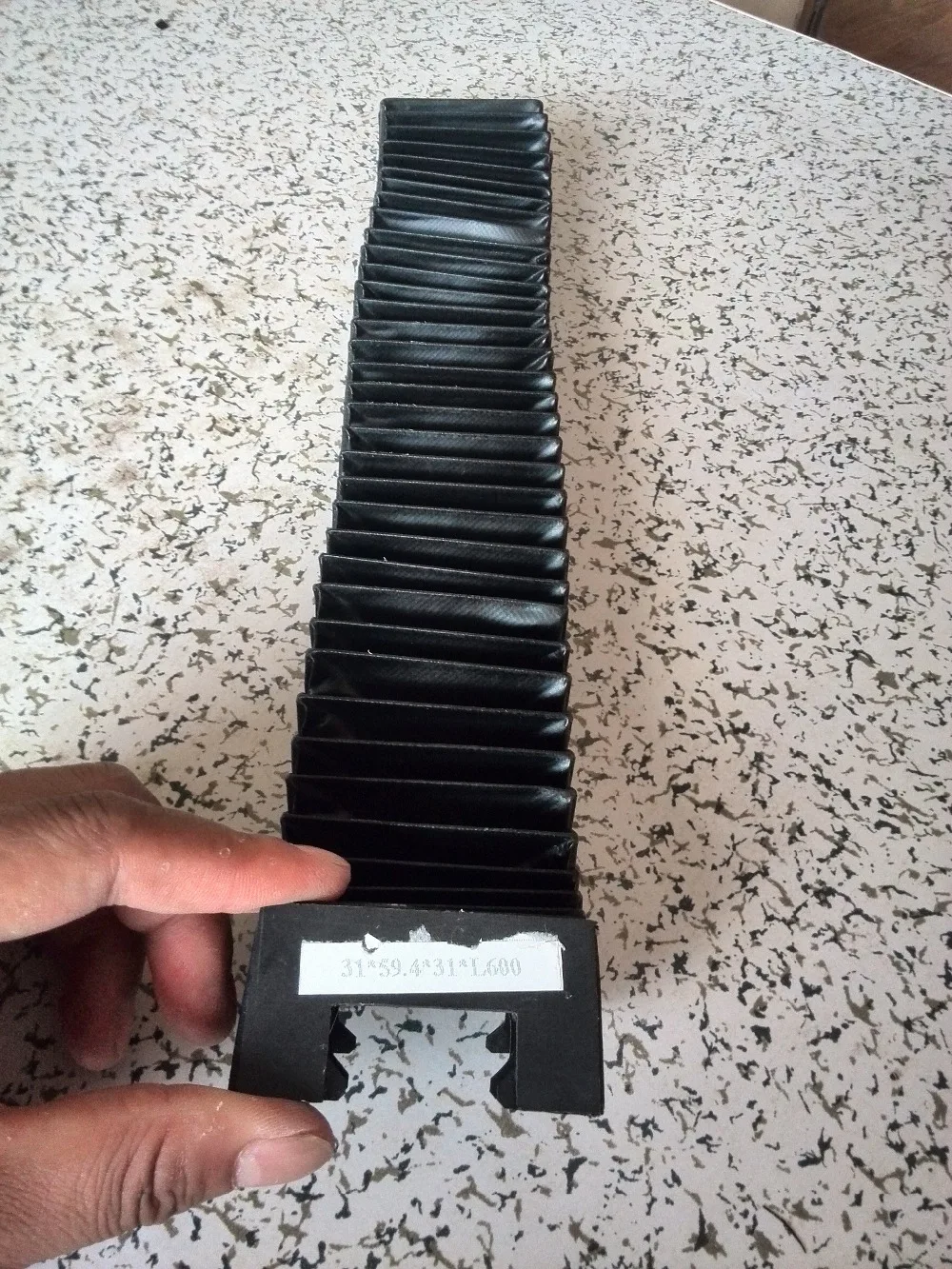 

EG30 HIWIN guide rail protective bellows cover