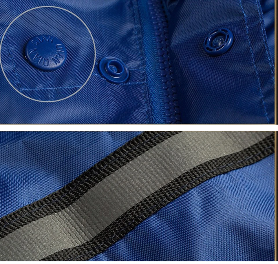 Профессиональный Взрослый открытый плащ набор Многофункциональный водонепроницаемый карман сетчатая подкладка светоотражающая лента дизайн