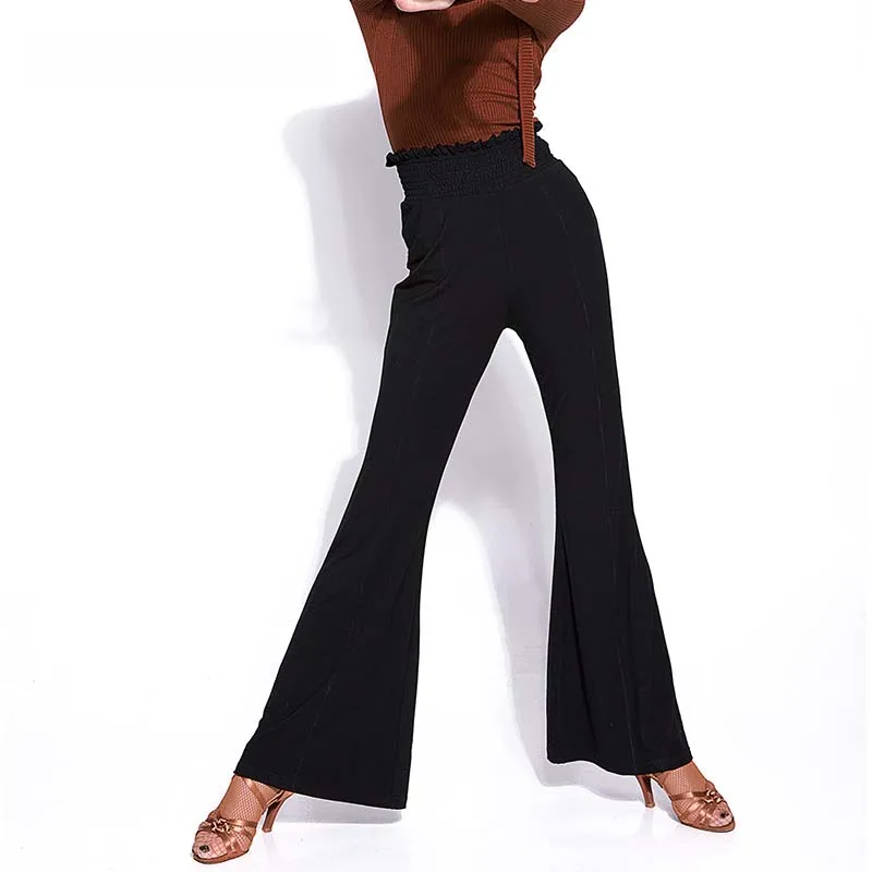 

Fashion Modal ballroom costume training dress performance wear Latin dance trousers for women/female, adult practice pants L2013