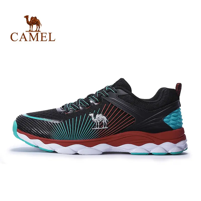 

CAMEL Multi Colors Running Shoes For Men Breathable Wear-resistant Lightweight Jogging Walking Outdoor Sports Sneakers