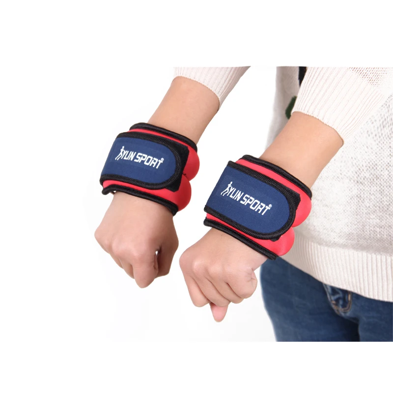 

A pair of Family adjustable sandbag wrist support invisible galligaskins Fitness Leggings Wrist Load Running Sandbags