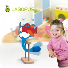 Раннее Образование игрушка-конструктор троянская лошадь Фея небо моделирование деревянные игрушки DIY живопись для детей