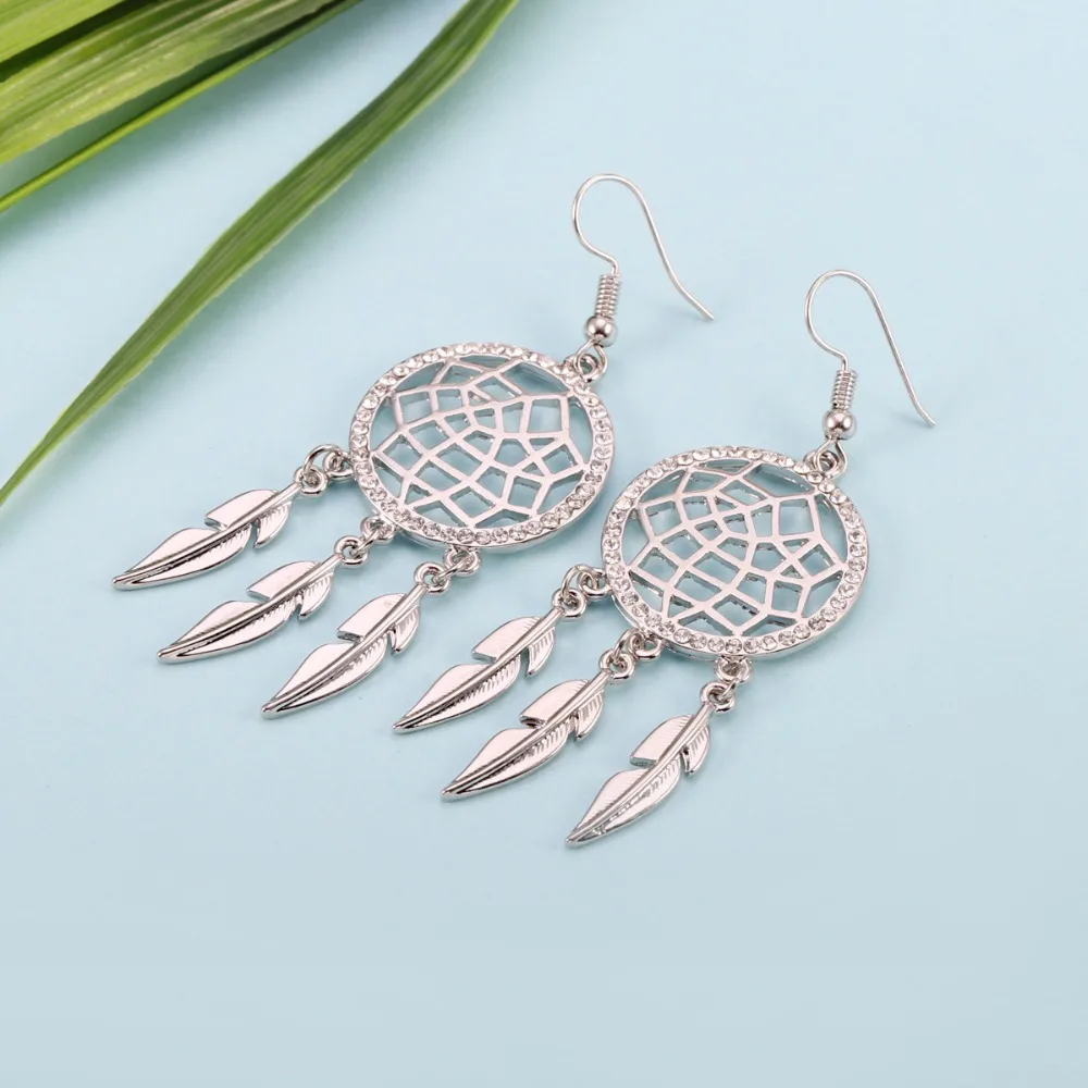 Dream catcher earrings (1)