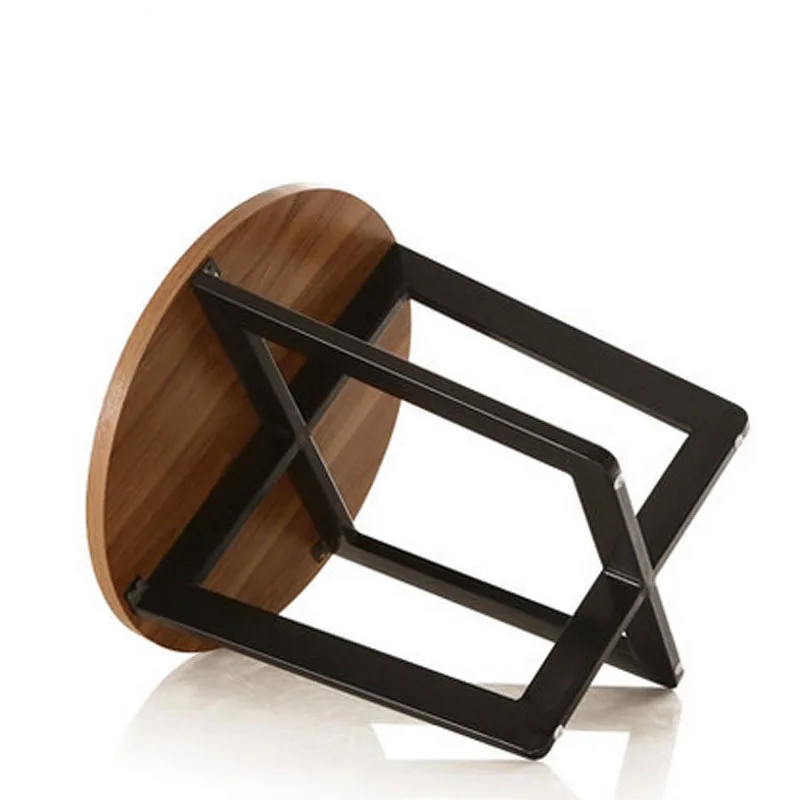 21 inch Round Wooden End Table