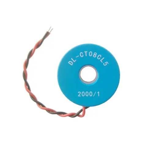 

2 PCS DL-CT08CL5-20A/10mA 2000/1 0~120A Micro Current Transformer