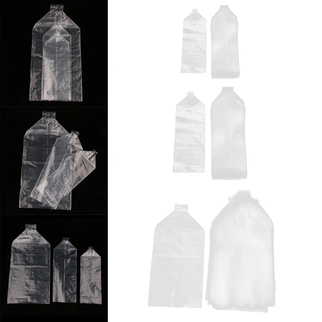 Amagogo 50 Pcs Ornamental Fish Transport & Transfer Plastic Bags Weld Seal