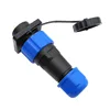 SP20 Straight waterproof connector flange socket 1/2/3/4/5/6/7/9/10/12/14Pin IP68 cable connector ► Photo 3/6