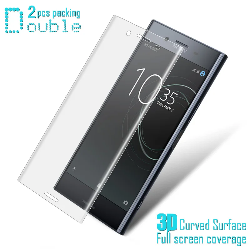 2 шт. IMAK Для Sony Xperia Xz Premium E5563 3D изогнутая Защитная пленка с полным покрытием