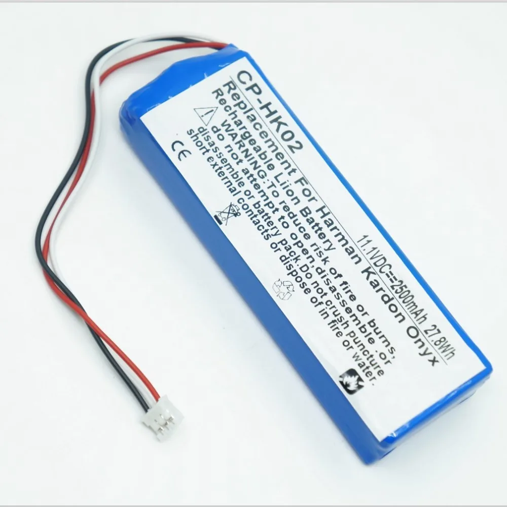 

ZycBeautiful 2500mAh Battery GSP872693 for JBL Flip 3 JBL Flip 3 GARY JBLFLIP3GRAY