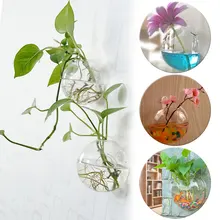 Стеклянная подвесная ваза Террариум гидропоники цветочный горшок DIY домашний стол Свадебный декор ваза для цветов водные растения домашний декор