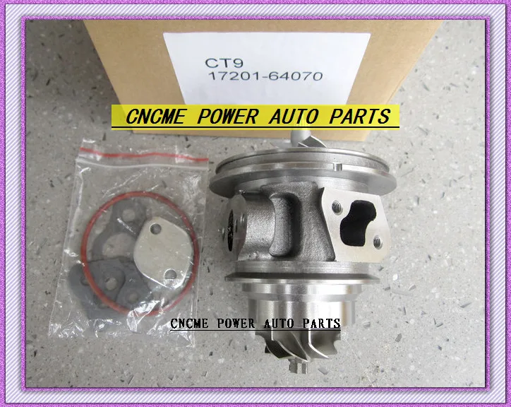 CT9 17201-64070 Turbocharger Core Turbo Cartridge CHRA For TOYOTA Camry Estima Lite TownAce Vista Engine 3CT 3C-T 2.2L 90HP (1)