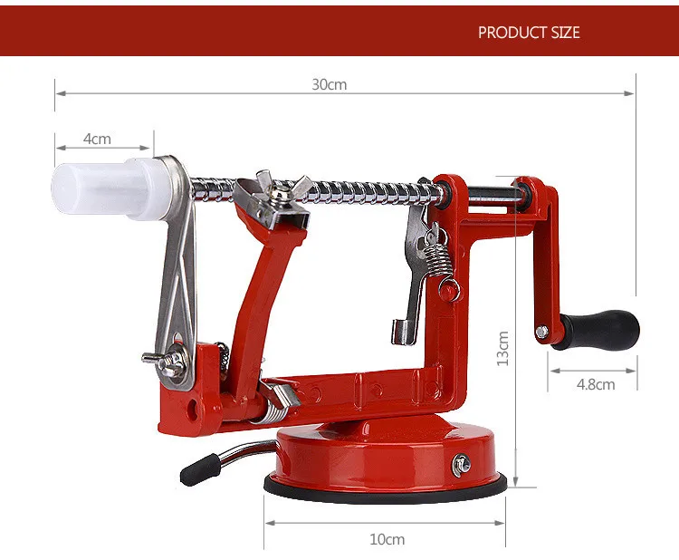 Многофункциональный из нержавеющей стали рукопожатие яблоко сердцевины Овощечистка фрукты/картофель овощечистка+ ломтик к ядру mutfak аксессуары