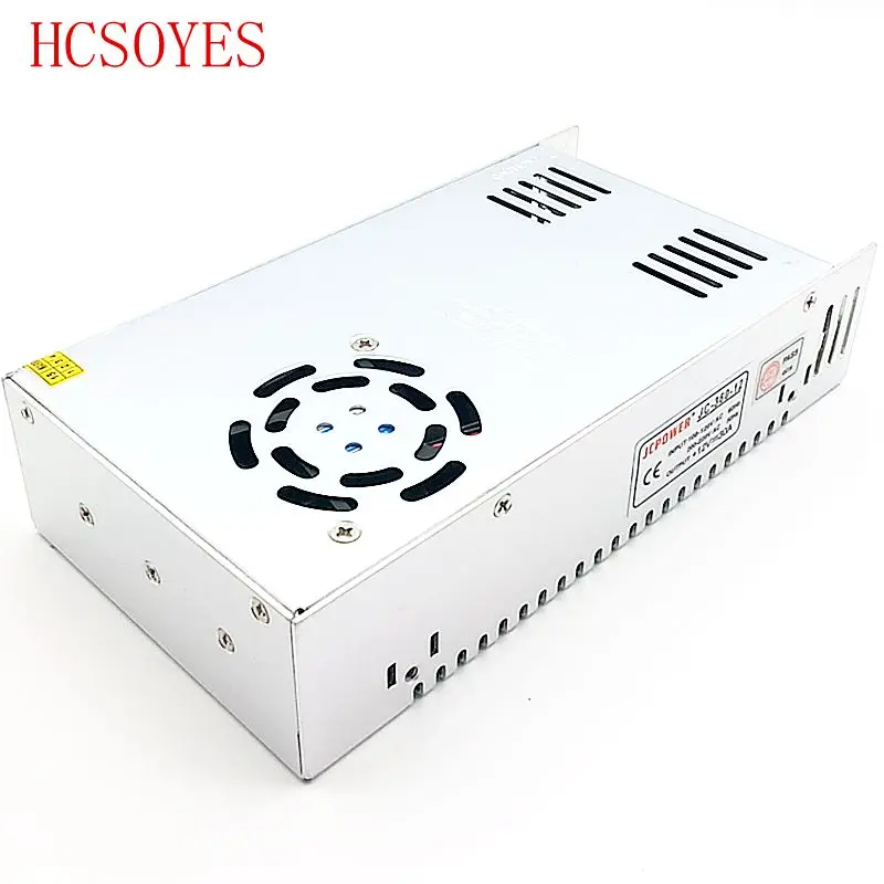 DC 12 V 30A 360 W импульсный источник питания для ws2811/5050/3014/3528/2835/5630/6803/TM1812 цветных(rgb) светодиодных лент освещение transformersor