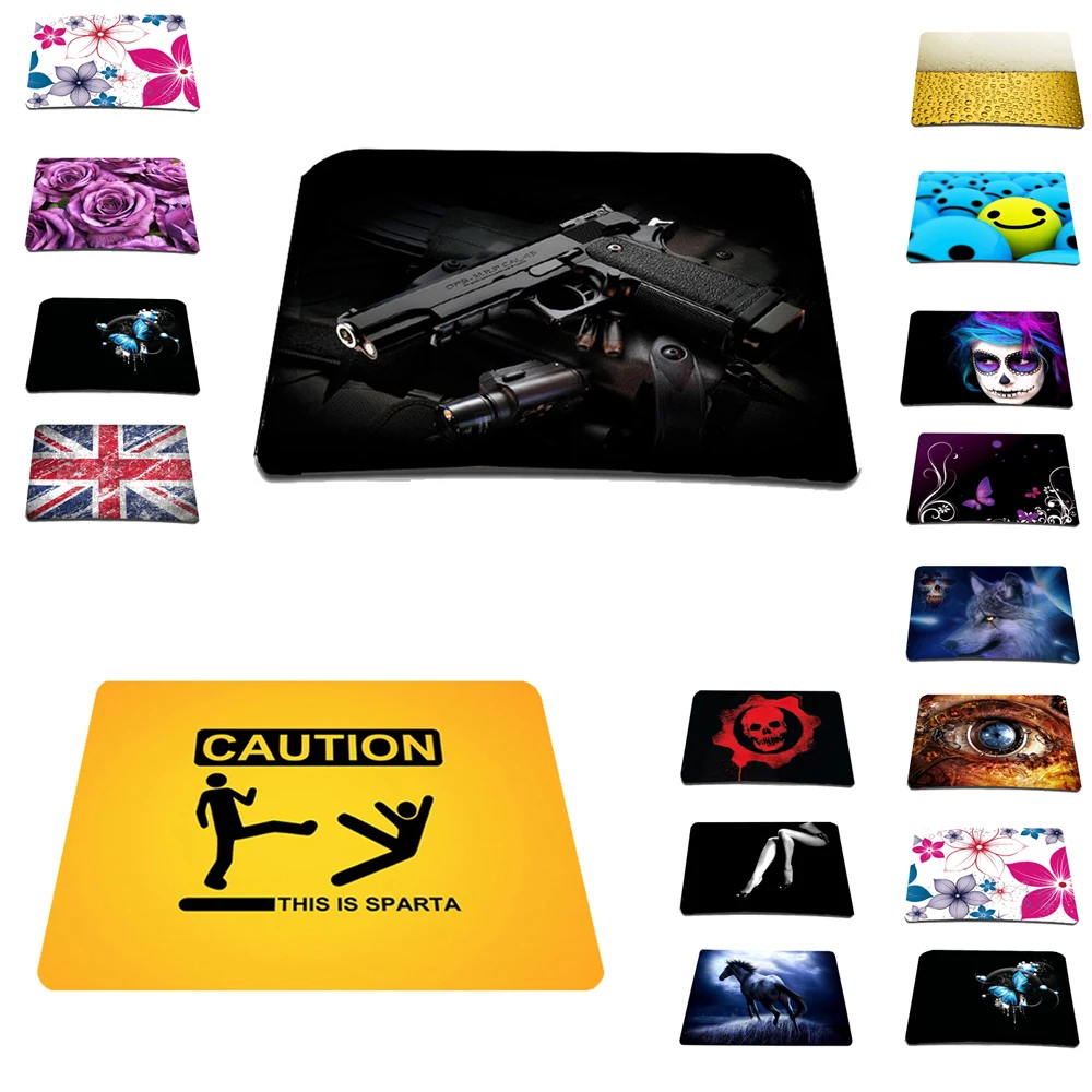 Viviration Gaming Rubber Mousepad Free Size Boys Girls Gamer Mat Anti-slip Pads Fit overwatch csgo dota for laser mouse mice