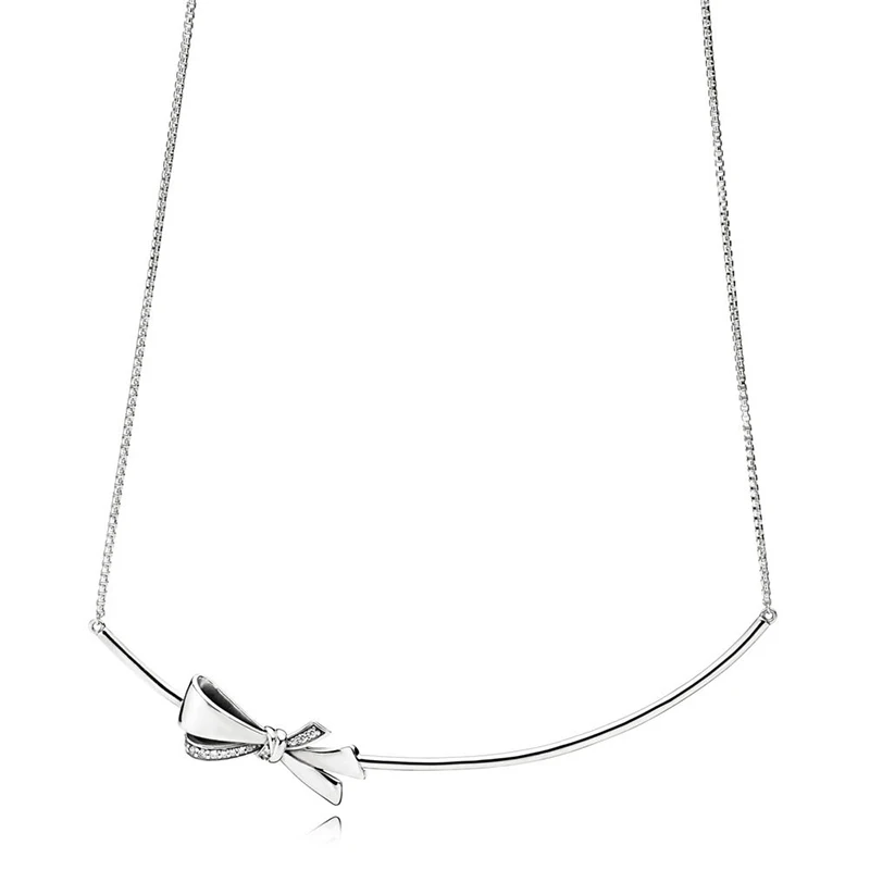 

JEWOEY SHION Glamorous Elegant Jewelry Gift New Arrival Bow Series fashion Popular Necklace for women