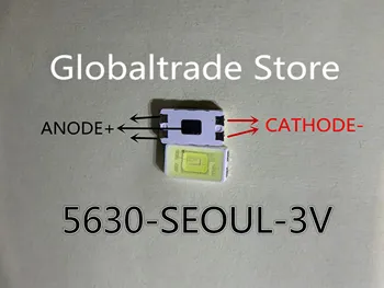 

100PCS FOR SEOUL LED Backlight Middle Power LED 0.5W 3V 5630 5730 STWRK141E Cool white LCD Backlight for TV Application PLCC-4