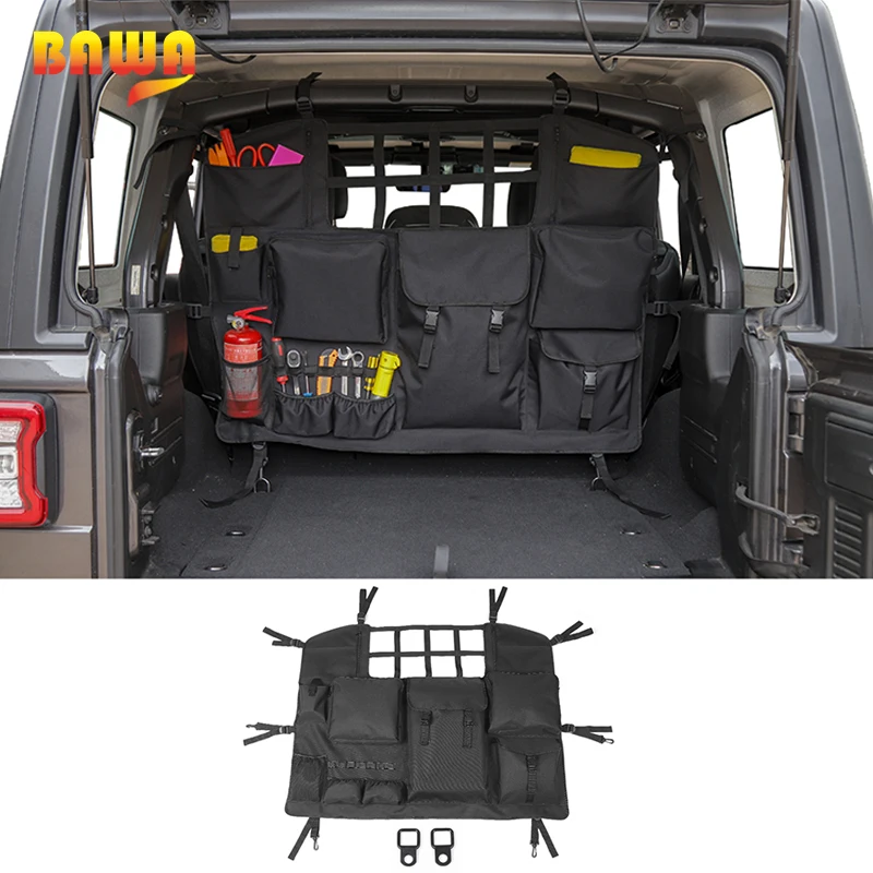 Bawa Multifunctional Storage For Jeep Wrangler Jk Jl Multi-pockets  Organizer Storage For Wrangler Jk Jl Interior Accesories - Stowing Tidying  - AliExpress