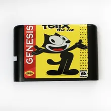 16 бит MD игровая карта Felix The Cat для sega Mega Drive для sega Genesis