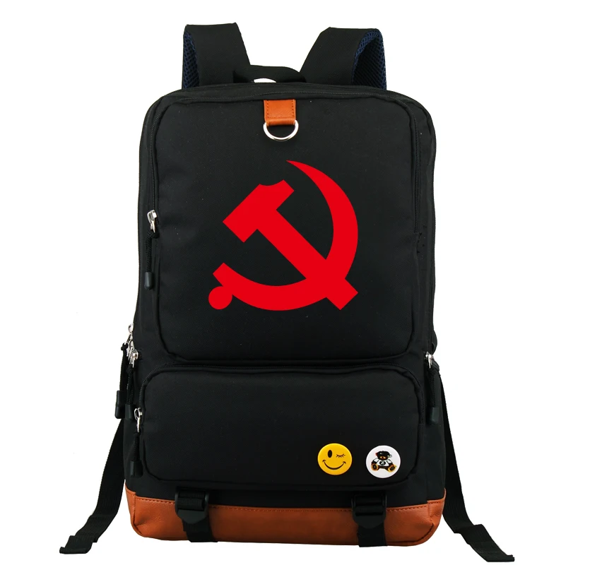 

Party Sickle Logo Backpacks Children Bagpack Unisex Teenages Cartoon Bags Shoulder Bag Students Rucksack Kids Travel School Bags