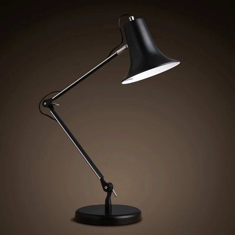 

The Nordic modern minimalist style iron lamp reading office desk folding arm lamp