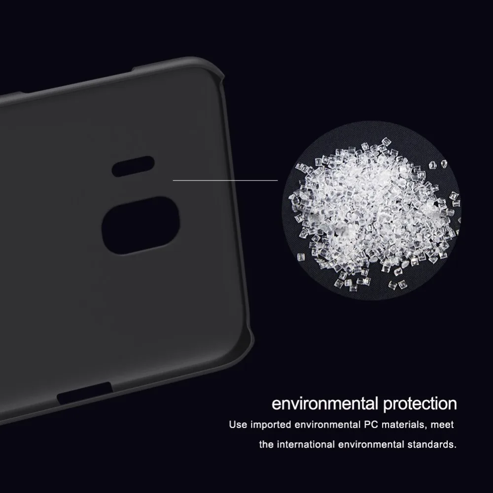 Samsung Galaxy J4 case plastic cover 5.5 Nillkin frosted case for Samsung Galaxy J4 coque funda capa on phone bags J400F (2)