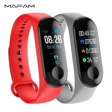 

MAFAM Smart Fitness Bracelet Heart Rate Blood Pressure Smart Band Step Sleep Tracker Color Screen Wristband For Android IOS