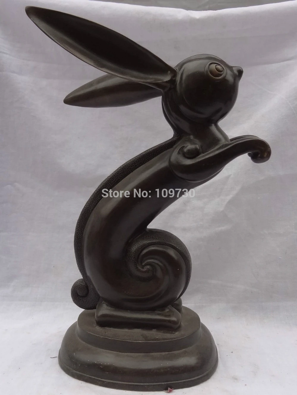 Wby Bir 002860 12 Folk Chinese Zodiac Bronze Animal Sculpture Abstract Lovely Rabbit Statue Statue Sculpture Statue Animalstatue Bronze Aliexpress