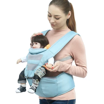 

Baby Sling Waist Stool Breathable Four Seasons Multi-Function Front Cross-Holding Child Children Hold Baby Babies Single Seat