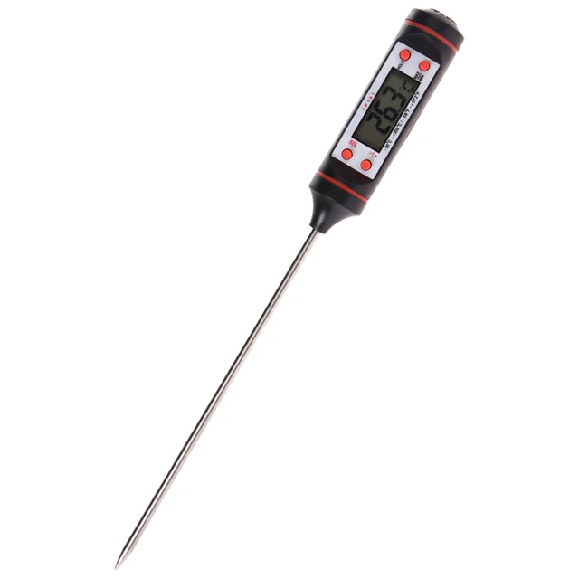 Sonda digitale Termometro di Carne BBQ Forno Termometro Da Cucina Elettronica Te Sonda digitale Termometro di Carne BBQ Forno Termometro Da Cucina Elettronica Te
