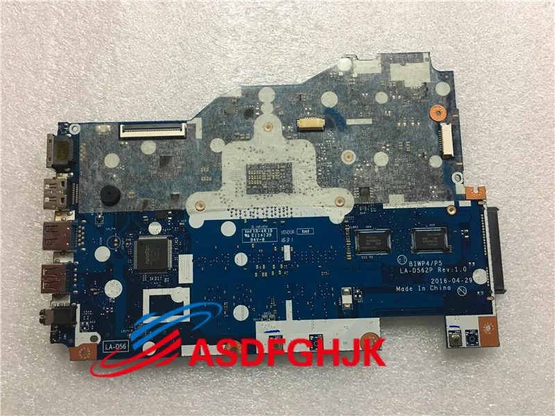 incredible  FOR LENOVO IDEAPAD 110-15ISK LAPTOP MOTHERBOARD WITH SR2EY I5-6200U LA-D562P 100% TESED OK