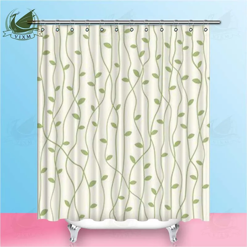 Vixm Vintage American Color Stripe Pattern Shower Curtains Polyester Fabric Curtains For Home Decor Vixm Vintage American Color Stripe Pattern Shower Curtains Polyester Fabric Curtains For Home Decor