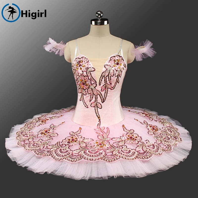 2017 NEW! professional tutu ballet leotard Pink  adult ballerina costumes ballet tutu  dance costumes for kids BT9135