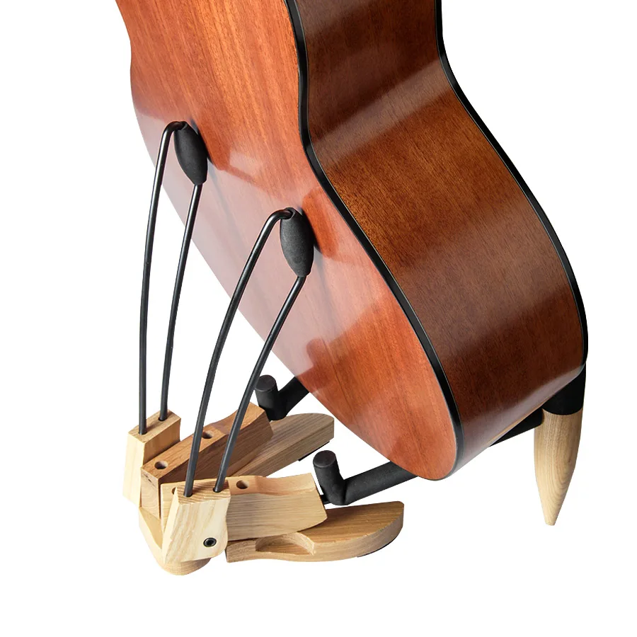 YUEKO Handcraft Solid Wood Guitar Stand for Electric /Folk /Acoustic Guitar Support Guitar Accessories