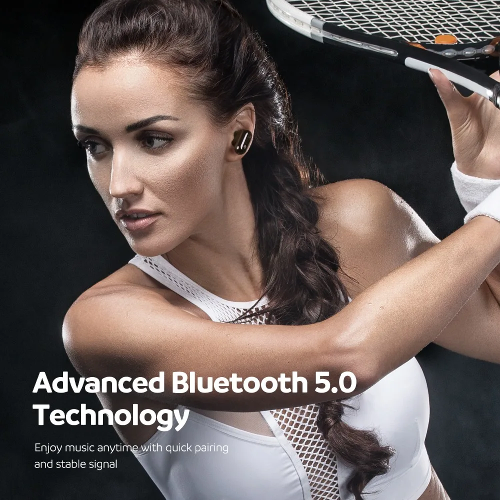 Беспроводные наушники SoundPEATS с Bluetooth 5 0 стерео IPX6 двойные динамические драйверы