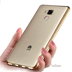 Honor 5C покрытие корпуса Кристалл Мягкие TPU Ясно Тонкий прозрачный силиконовый чехол для Huawei Honor 5C 5x 5A Телефонные чехлы крышка coque