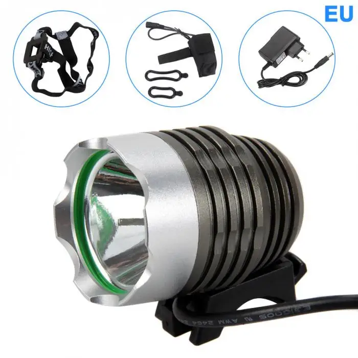 Discount Bike LED Front Light Rechargeable Waterproof Cycling Headlight for Bicycle FI-19ING 26