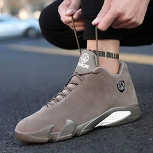 Basket Hombre; коллекция года; сезон осень; Мужская Вулканизированная обувь; Новинка; высокие уличные кроссовки; мужские зимние замшевые кроссовки; мужская повседневная обувь на плоской подошве