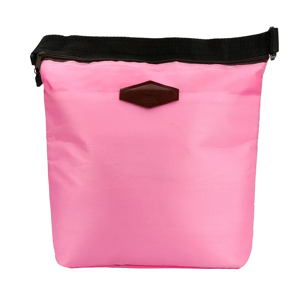 Сумки для обеда для женщин водонепроницаемый изолированный охладитель ланч бокс складная сумка сумки для пикника тепловой мешок термосумка