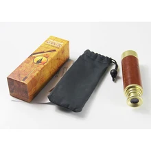 M9X32 металла Моно Зрительная труба латунь ретро пират Телескопический Мини-телескоп Монокуляр для Путешествия Отдых на природе