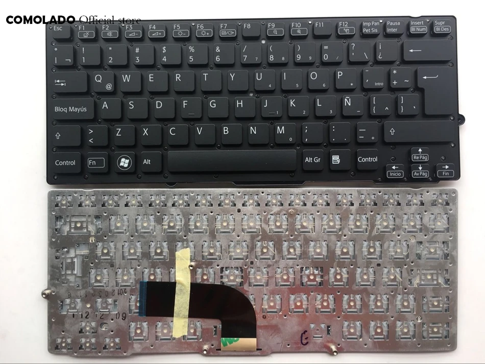 LA Latin Laptop keyboard for Sony for Vaio VPC-SD VPC-SA SB SD black without frame keyboard LA Layout