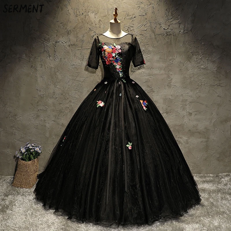 

European and American Prom Dress 2019 New Summer Gradient Slim Slimming Performance One Word Shoulder Dress Supply